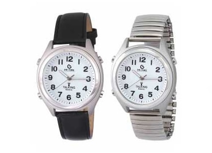 Atomic Talking Time & Date Watch