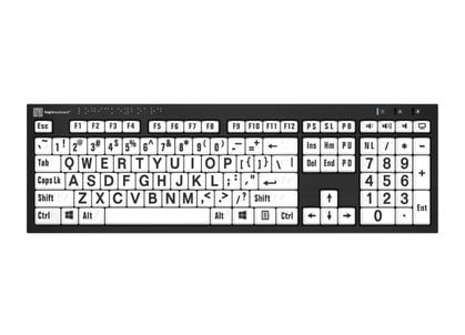 Nero Braille USB Keyboard