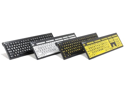 Nero Large Print USB Keyboard