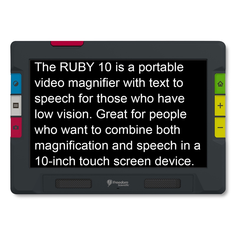 RUBY 10 Touchscreen Magnifier