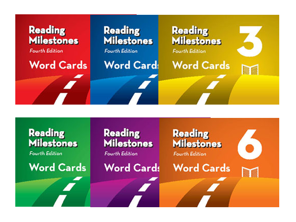 Reading Milestones Word Cards