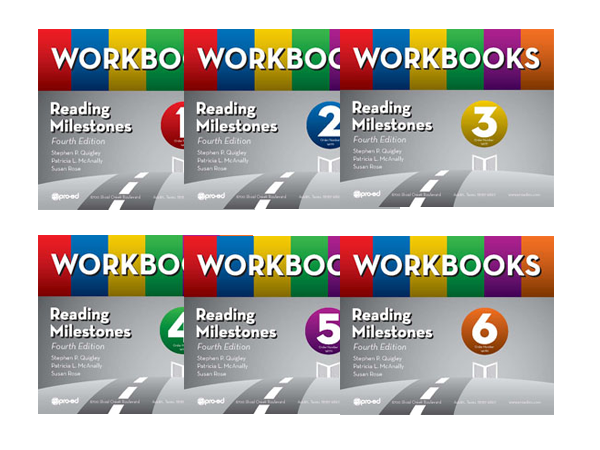 Reading Milestones Workbooks